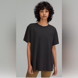 Lululemon All Yours Cotton T-Shirt, Black, Size 8